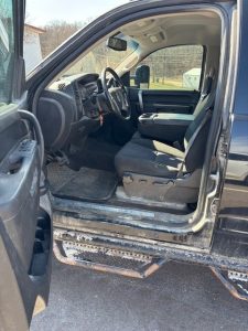 2013 Chevy truck driver's seat