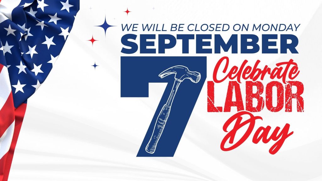 Labor Day Closure